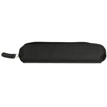 Logo trade promotional merchandise photo of: Carbon duo pen gift set with pouch